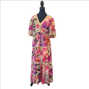 NWT VASNA Floral Maxi Dress - L
